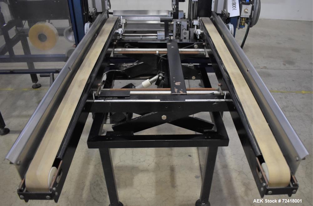 Used Lantech C1000 Automatic Case Erector and Bottom Case Sealer